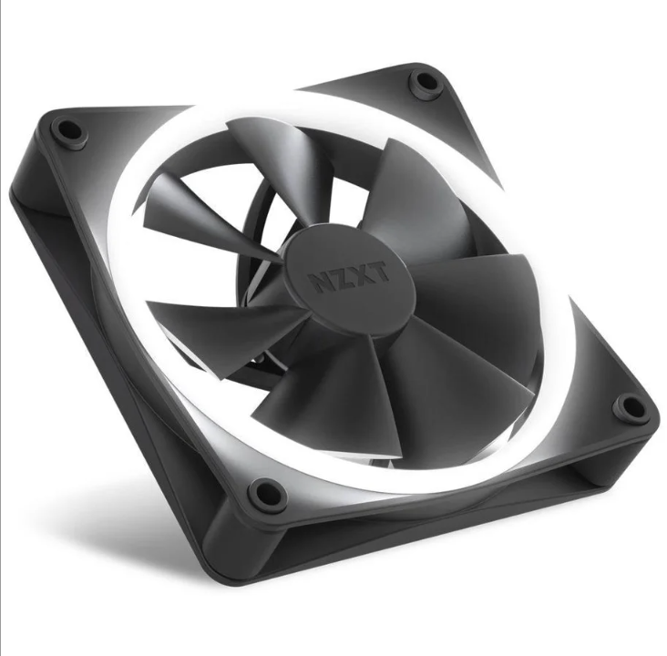 NZXT F140 RGB - Black - Chassis fan - 140mm - Black with RGB LED - 33 dBA