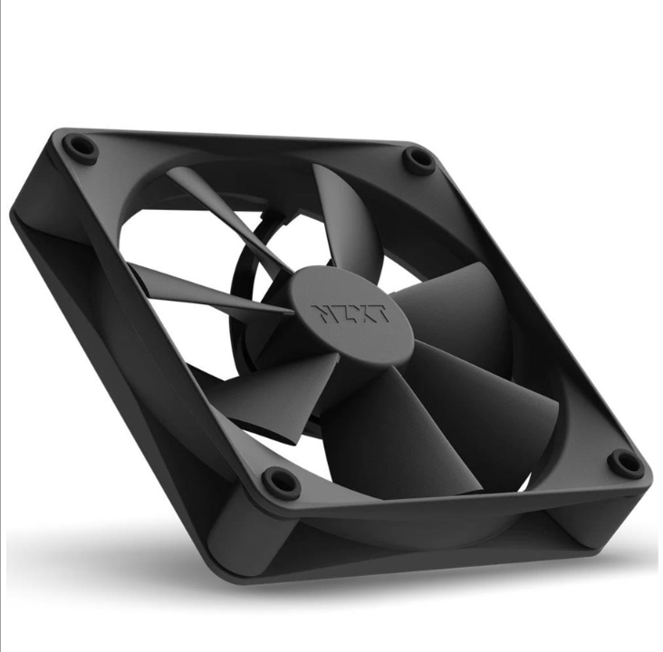 NZXT F120Q Quiet Airflow - Black - Chassis fan - 120mm - Black - 23 dBA