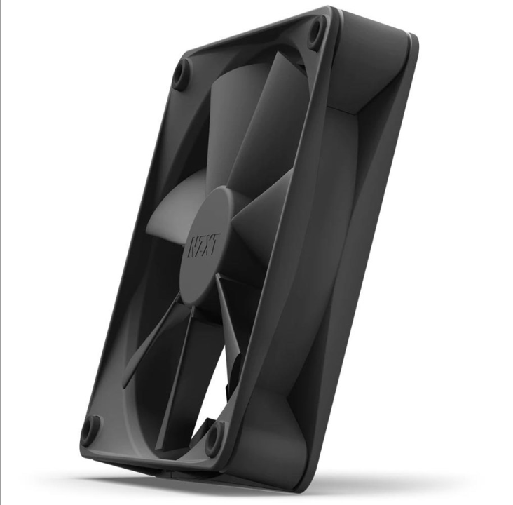 NZXT F120Q Quiet Airflow - أسود - مروحة الهيكل - 120 مم - أسود - 23 ديسيبل