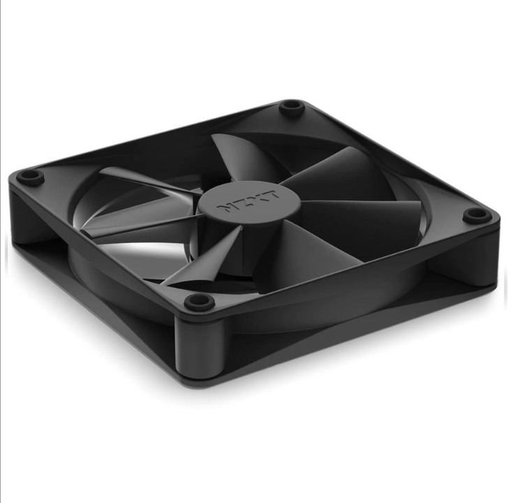 NZXT F120Q Quiet Airflow - Black - Chassis fan - 120mm - Black - 23 dBA