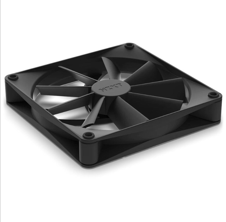 NZXT F140Q Quiet Airflow - Black - Chassis fan - 140mm - Black - 23 dBA