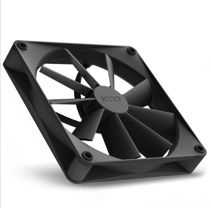 NZXT F140Q Quiet Airflow - Black - Chassis fan - 140mm - Black - 23 dBA