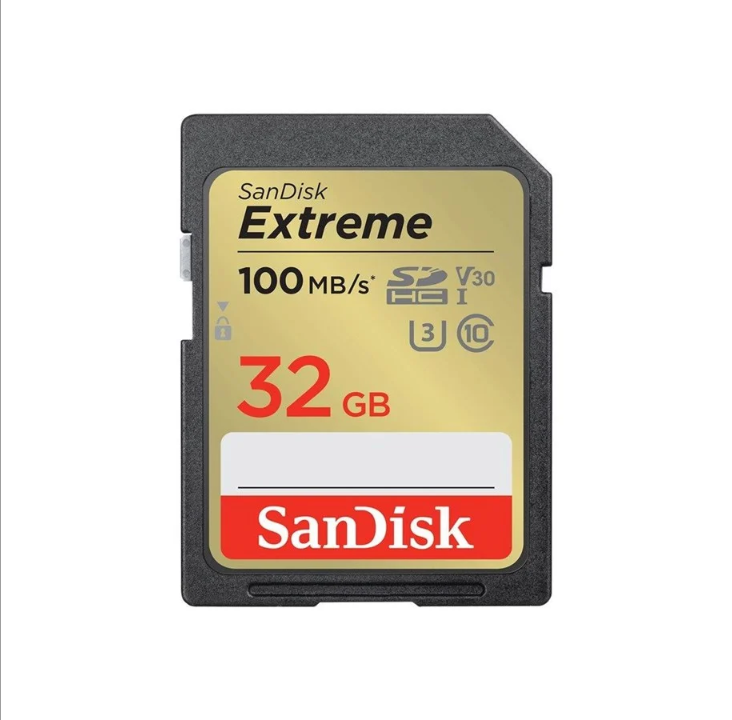 SanDisk Extreme SD - 100MB/s - 32GB