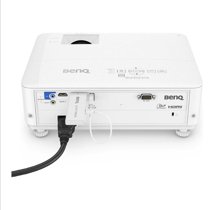 BenQ Projector TH585P - DLP projector - portable - 3D - 1920 x 1080 - 3500 ANSI lumens