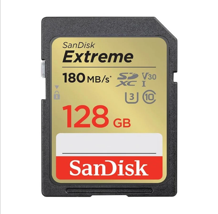 SanDisk Extreme SD - 180MB/s - 128GB