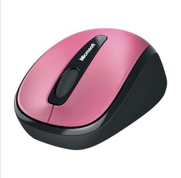 Microsoft Wireless Mobile Mouse 3500 - Mouse - Optic - 3 buttons - Pink