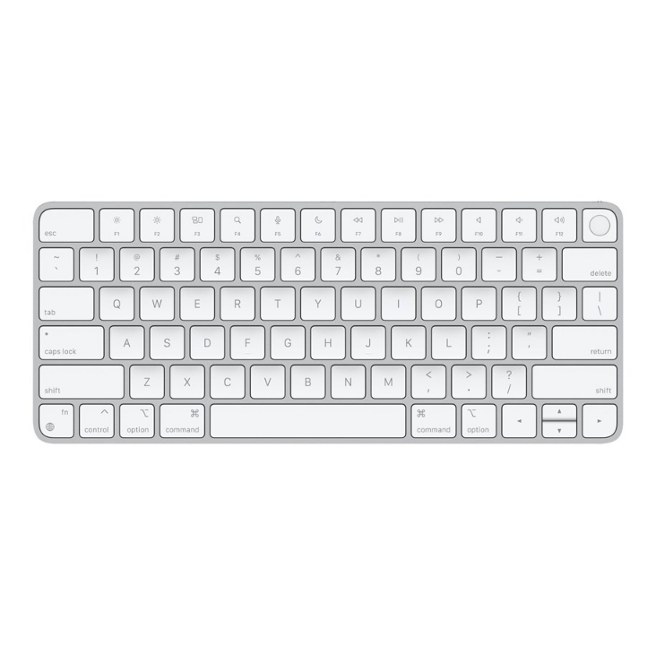 带 Touch ID 的 Apple Magic Keyboard - 键盘 - 意大利语 - 白色