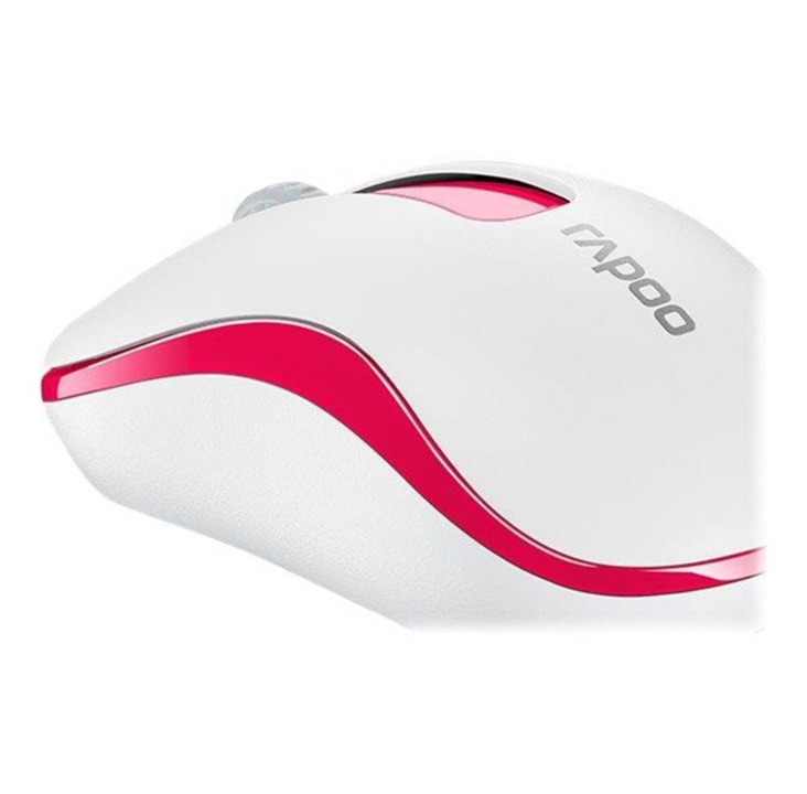 RAPOO M10 PLUS - Mouse - Optic - 3 buttons - Red