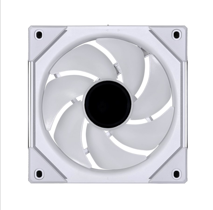 Lian Li UNI FAN SL-INF 120 White - مروحة الهيكل - 120 مم - أبيض مع ضوء RGB - 29 ديسيبل