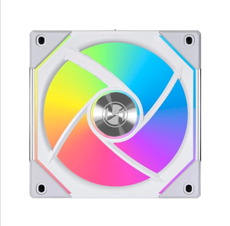 Lian Li UNI FAN SL-INF 120 白色 - 3 件装 - 机箱风扇 - 120mm - 白色带 RGB 灯 - 29 dBA