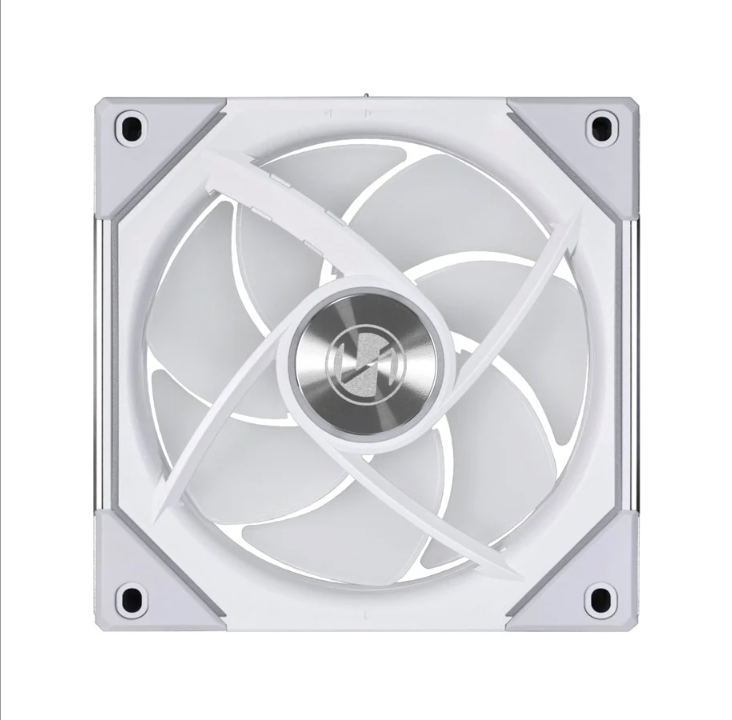 Lian Li UNI FAN SL-INF 120 White - 3 عبوات - مروحة هيكل - 120 مم - أبيض مع ضوء RGB - 29 ديسيبل