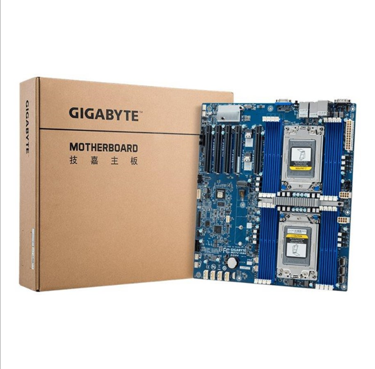 GIGABYTE MZ72-HB0 Motherboard - AMD SP3 socket - DDR4 RAM - Extended ATX