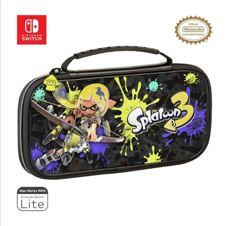 Nintendo Switch Deluxe Travel Case (Splatoon 3) - Bag - Nintendo Switch