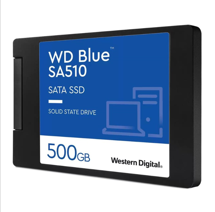 WD Blue SA510 SSD - 500 جيجا بايت - SATA-600 - 2.5 بوصة