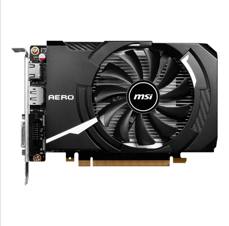 MSI GeForce GTX 1630 AERO ITX OC - 4GB GDDR6 RAM - 显卡