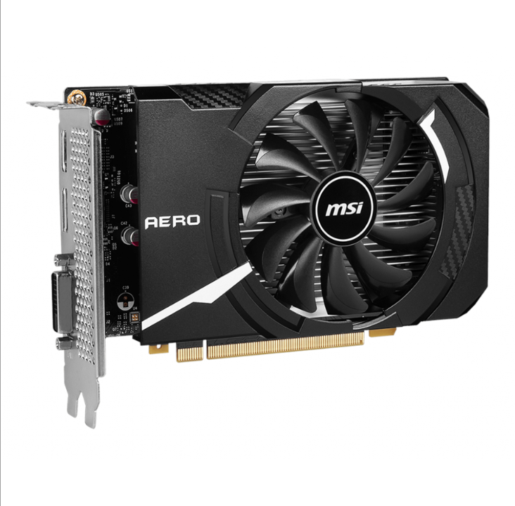 MSI GeForce GTX 1630 AERO ITX OC - 4GB GDDR6 RAM - 显卡