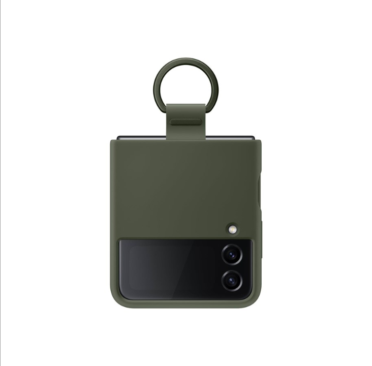 Samsung Silicone Cover with Ring - Khaki