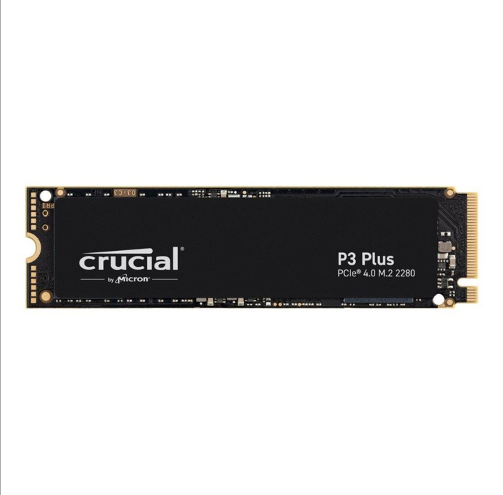 Crucial P3 Plus SSD - 500GB - M.2 2280 - PCIe 4.0