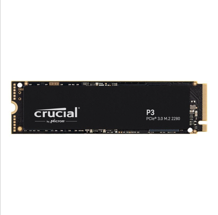 Crucial P3 SSD - 4TB - M.2 2280 - PCIe 3.0