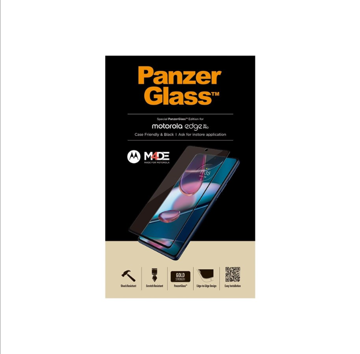 PanzerGlass Motorola Edge 30 Pro | Screen Protector Glass