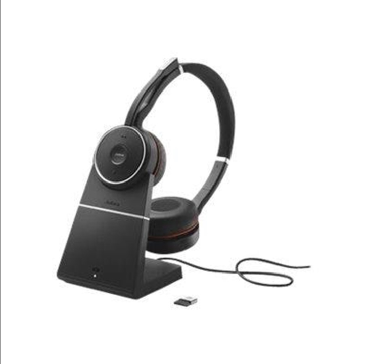 Jabra Evolve 75 SE MS Stereo w/ Charging Stand