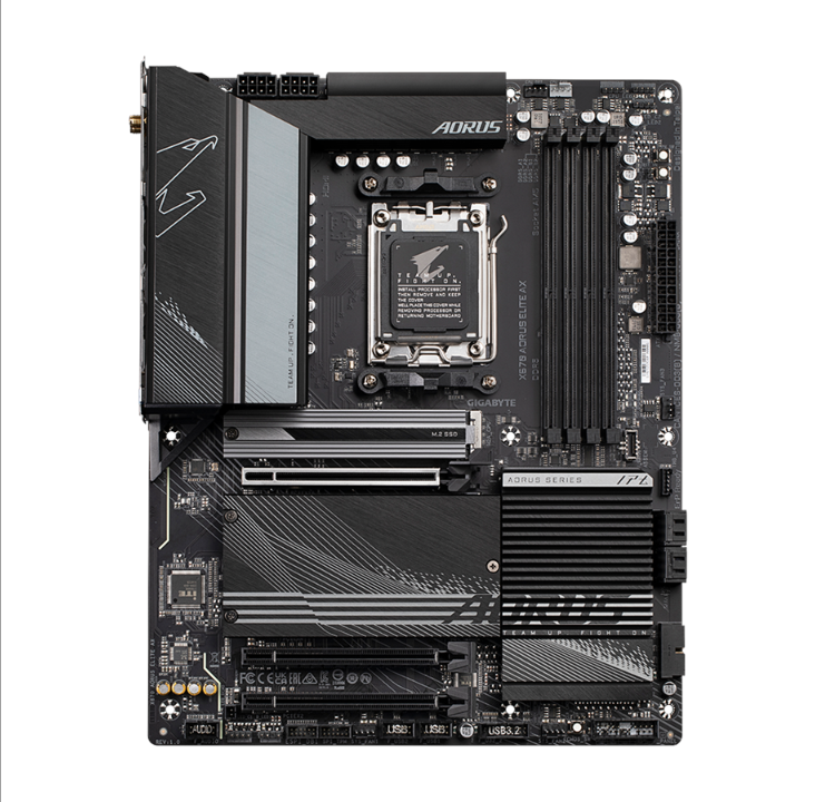 GIGABYTE X670 AORUS ELITE AX Motherboard - AMD X670 - AMD AM5 socket - DDR5 RAM - ATX