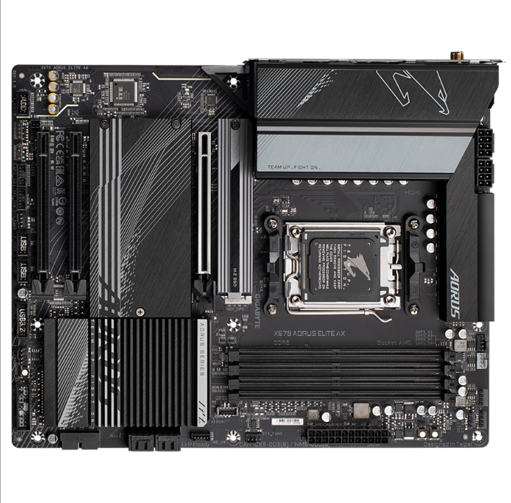 GIGABYTE X670 AORUS ELITE AX Motherboard - AMD X670 - AMD AM5 socket - DDR5 RAM - ATX