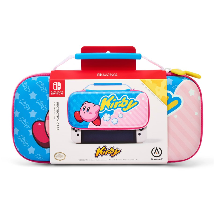 PowerA Protective case for Nintendo Switch - OLED model, Nintendo Switch and Nintendo Switch Lite - Kirby - Bag - Nintendo Switch OLED