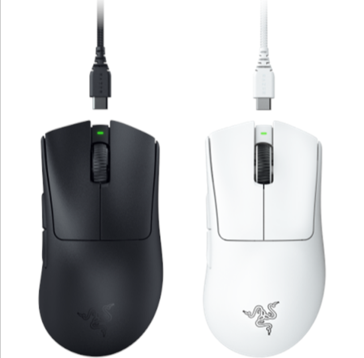 Razer DeathAdder V3 Pro - 游戏鼠标 - 光学 - 5 个按钮 - 黑色