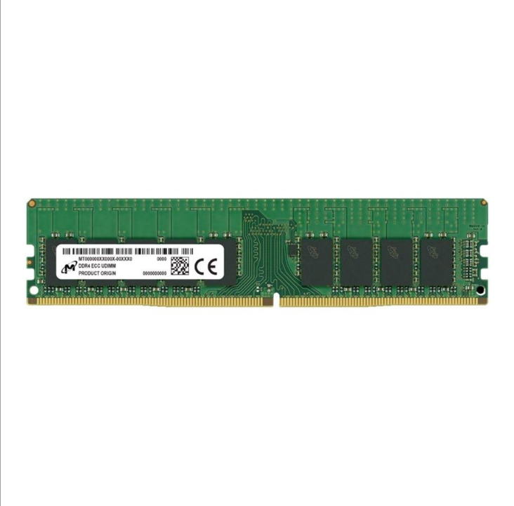 Crucial Micron - DDR4 - module - 16 GB - DIMM 288-pin - 3200 MHz / PC4-25600 - unbuffered