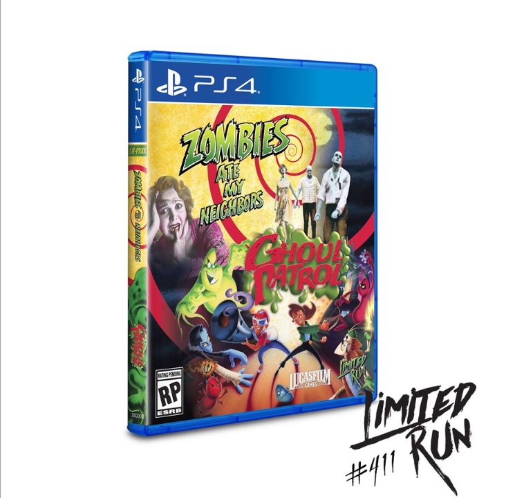 Zombies Ate My Neighbors & Ghoul Patrol (Limited Run #414) - Sony PlayStation 4 - Adventure