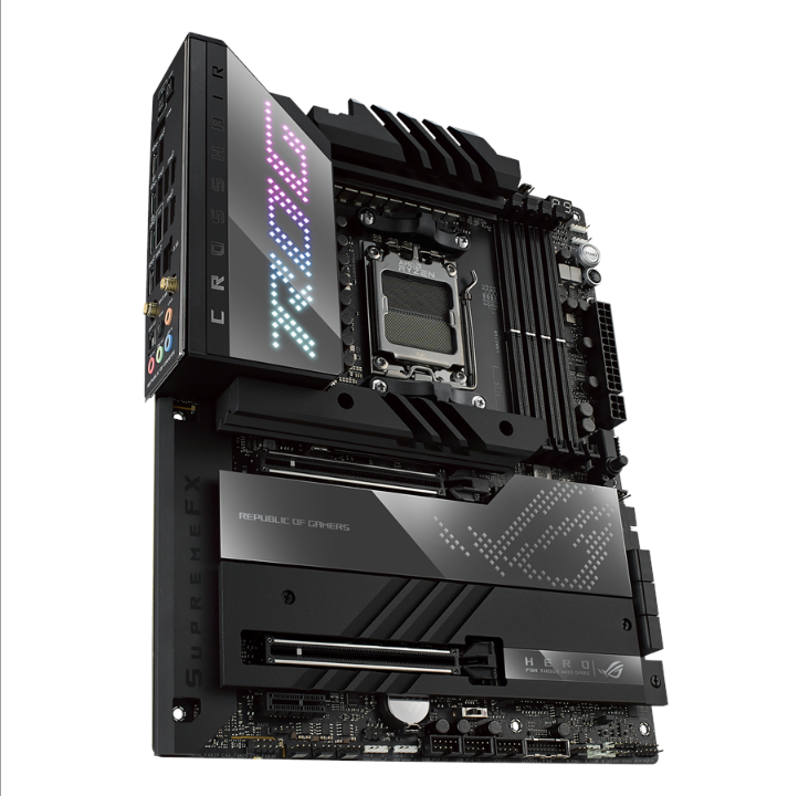 ASUS ROG CROSSHAIR X670E HERO Motherboard - AMD X670 - AMD AM5 socket - DDR5 RAM - ATX