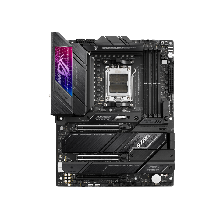 ASUS ROG STRIX X670E-E GAMING WIFI Motherboard - AMD X670 - AMD AM5 socket - DDR5 RAM - ATX