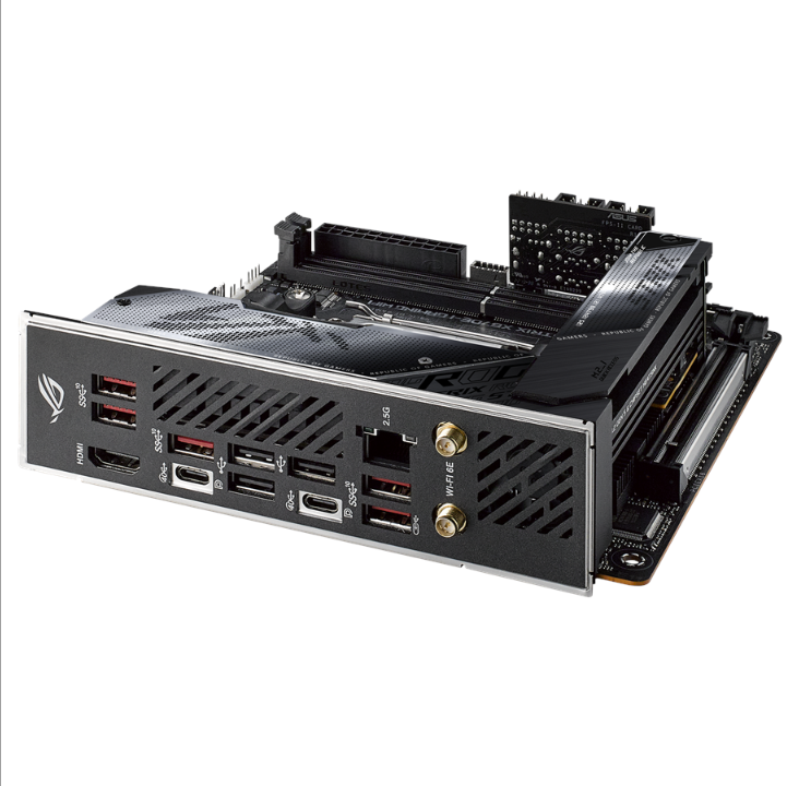 ASUS ROG STRIX X670E-I GAMING WIFI Motherboard - AMD X670 - AMD AM5 socket - DDR5 RAM - Mini-ITX