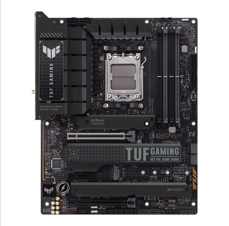 ASUS TUF GAMING X670E-PLUS WIFI Motherboard - AMD X670 - AMD AM5 socket - DDR5 RAM - ATX