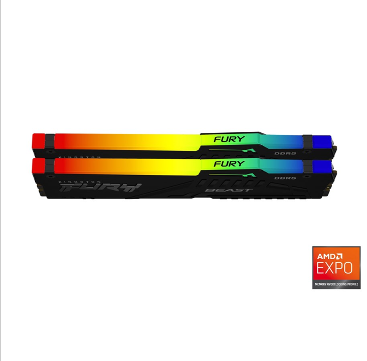 Kingston FURY Beast RGB DDR5-5200 C36 DC - 32GB (AMD EXPO)