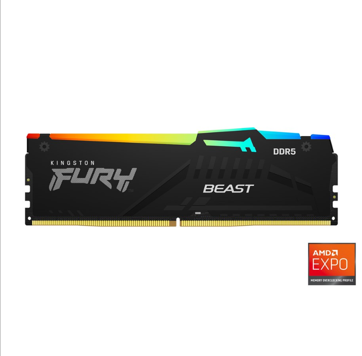Kingston FURY Beast RGB DDR5-5200 C36 DC - 32GB (AMD EXPO)