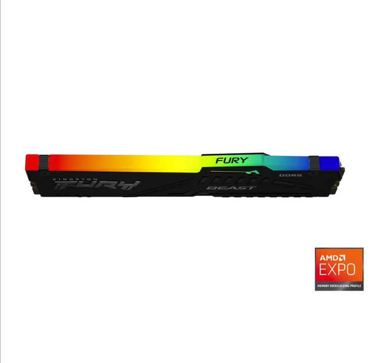 Kingston FURY Beast RGB DDR5-5600 C36 SC - 16GB (AMD EXPO)