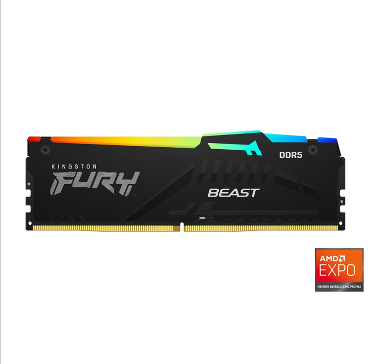 Kingston FURY Beast RGB DDR5-5600 C36 DC - 32GB (AMD EXPO)