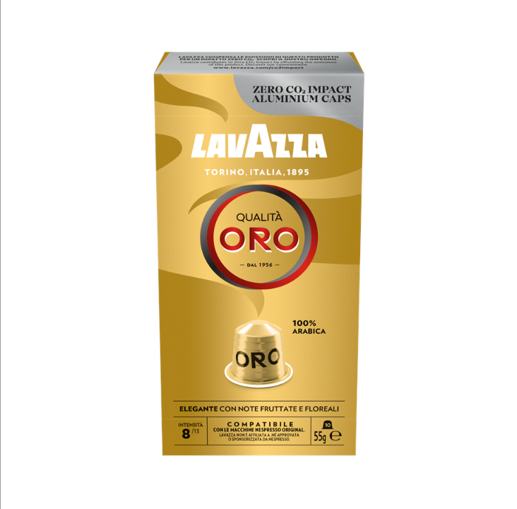 Lavazza Oro 铝盖 - 10 件