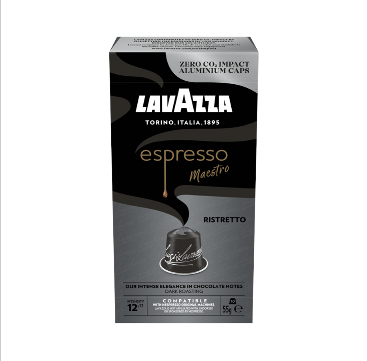 Lavazza Espress Ristretto 铝盖 - 10 件