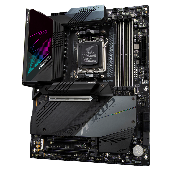 技嘉 B650E AORUS MASTER 主板 - AMD B650 - AMD AM5 插槽 - DDR5 内存 - ATX