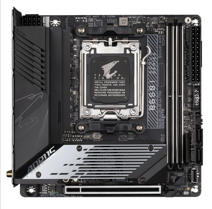 技嘉 B650I AORUS ULTRA 主板 - AMD B650 - AMD AM5 插槽 - DDR5 内存 - Mini-ITX