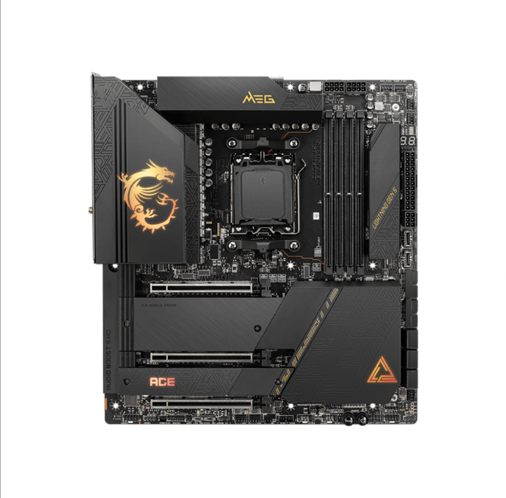 MSI MEG X670E ACE Motherboard - AMD X670E - AMD AM5 socket - DDR5 RAM - Extended ATX