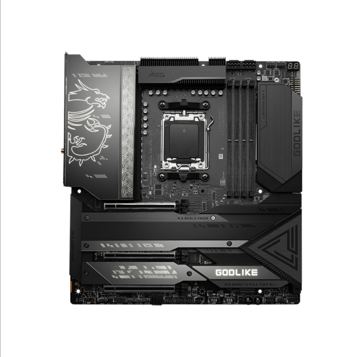 MSI MEG X670E GODLIKE Motherboard - AMD X670E - AMD AM5 socket - DDR5 RAM - Extended ATX