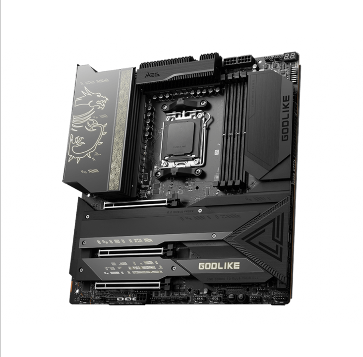 MSI MEG X670E GODLIKE Motherboard - AMD X670E - AMD AM5 socket - DDR5 RAM - Extended ATX