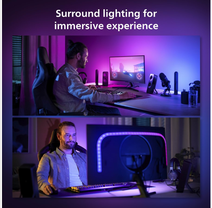 Philips Hue Play Gradient PC Lightstrip 24-27"