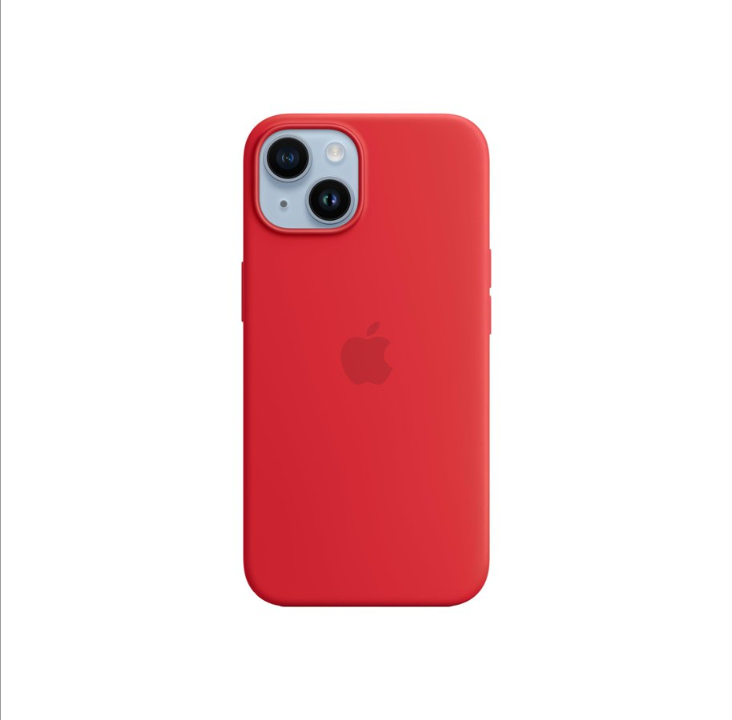 Apple iPhone 14 Silicone Case with MagSafe - (PRODUCT)RED