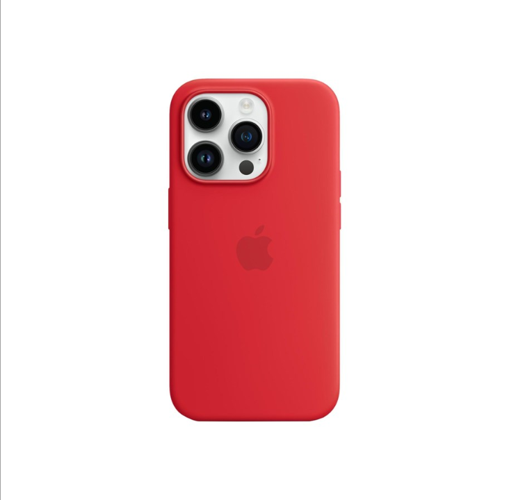 Apple iPhone 14 Pro Silicone Case with MagSafe - (PRODUCT)RED