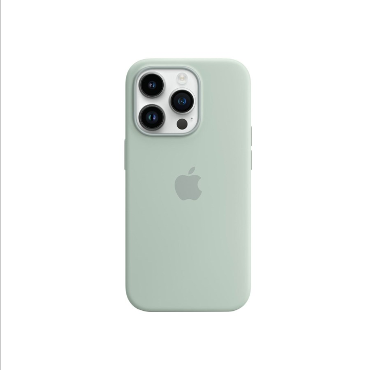 Apple iPhone 14 Pro Silicone Case with MagSafe - Succulent